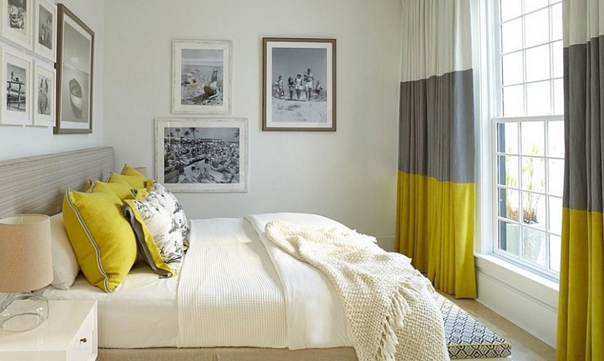 Cheerful Sophistication: 25 Elegant Gray and Yellow Bedrooms