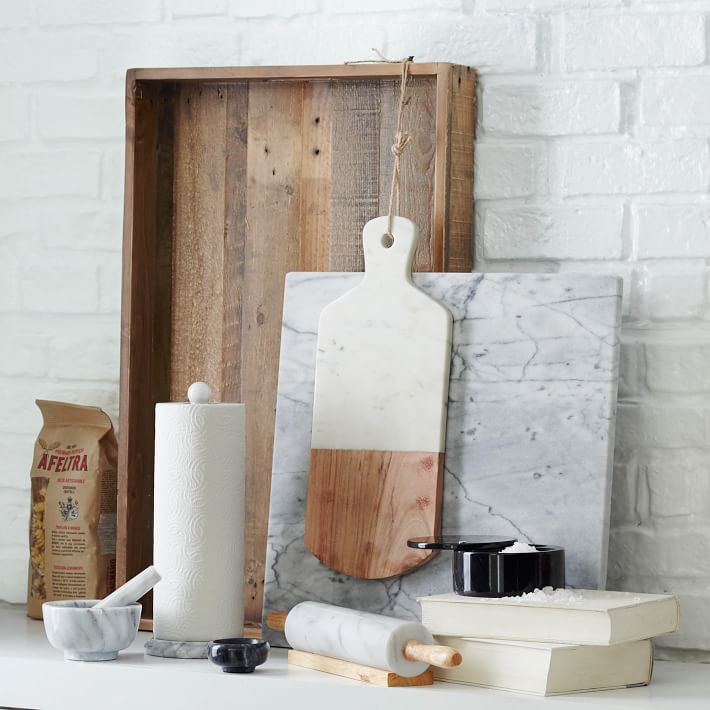 Marble kitchen accessories from West Elm