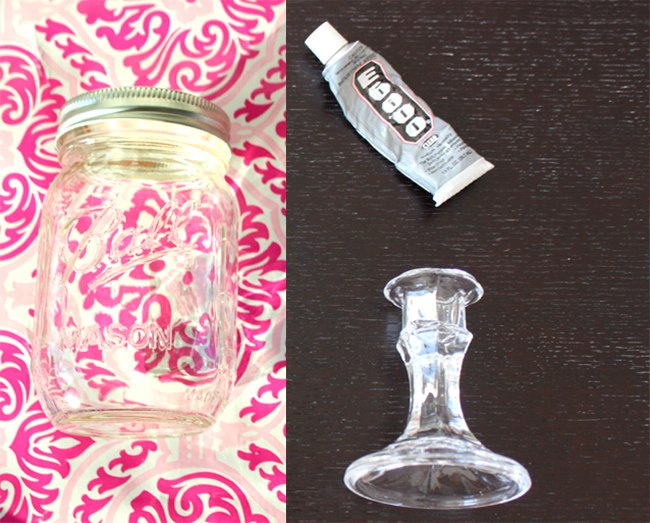 Mason Jar Wine Glass Materials