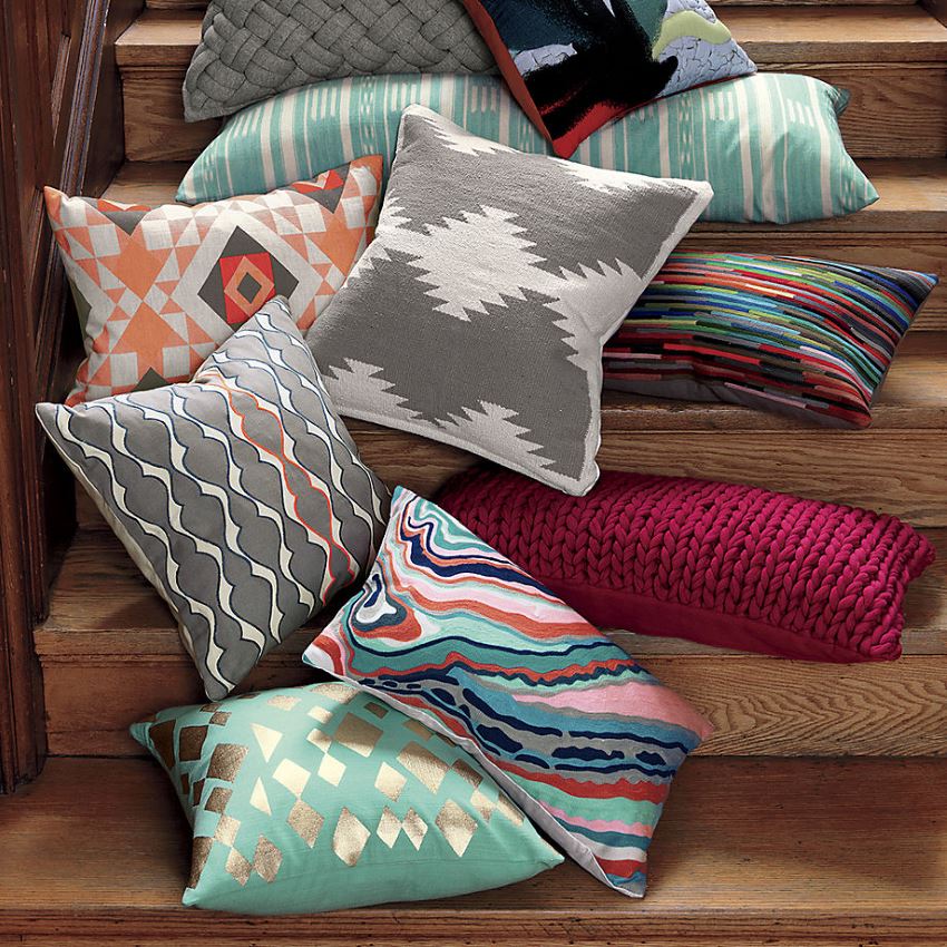 New pillows from CB2