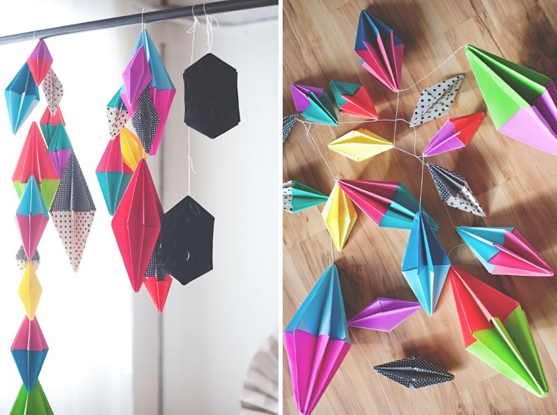 Party garland tutorial from A Subtle Revelry