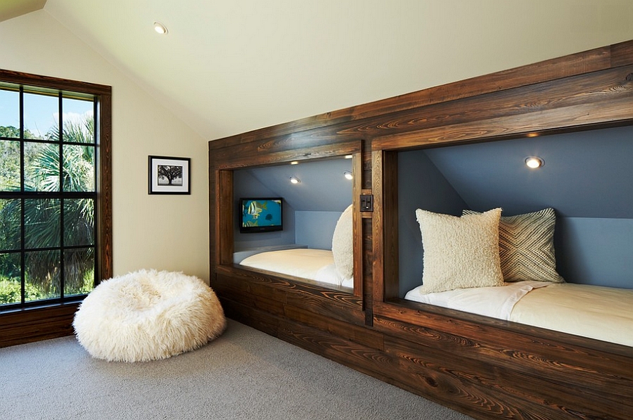 Perfect bed nooks for bedrooms with a sloping roof [Design: Giana Allen Design]