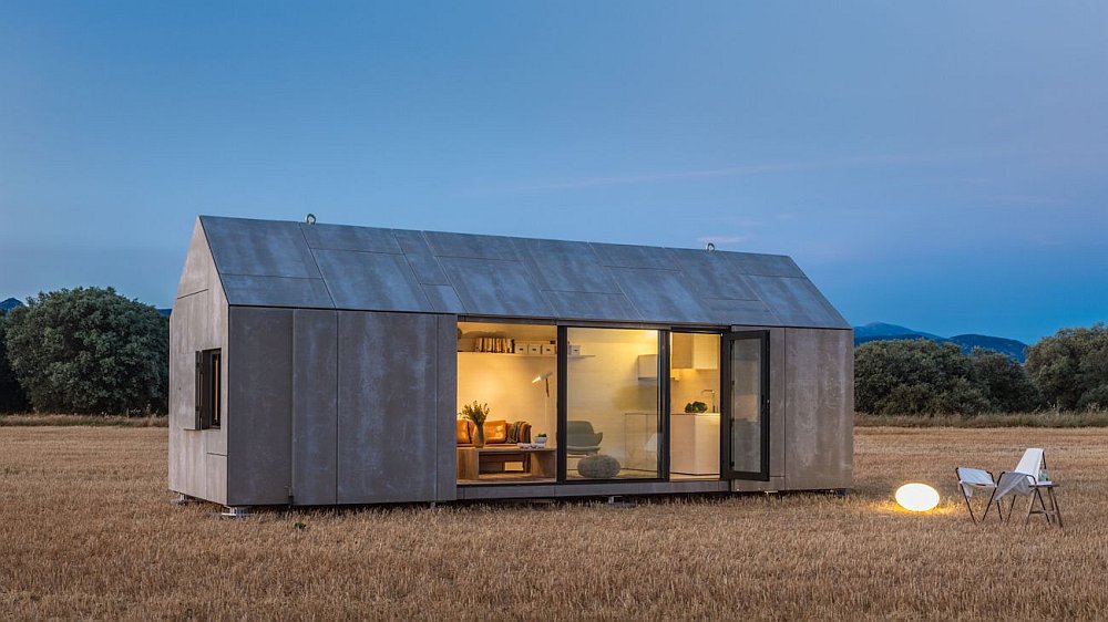 Prefab home made out of cement