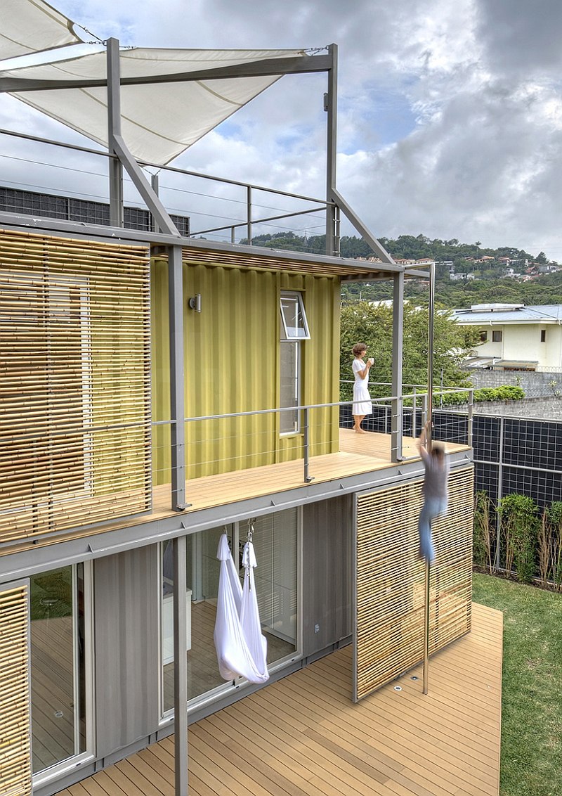 Shipping container home brings together creative design and sustainability