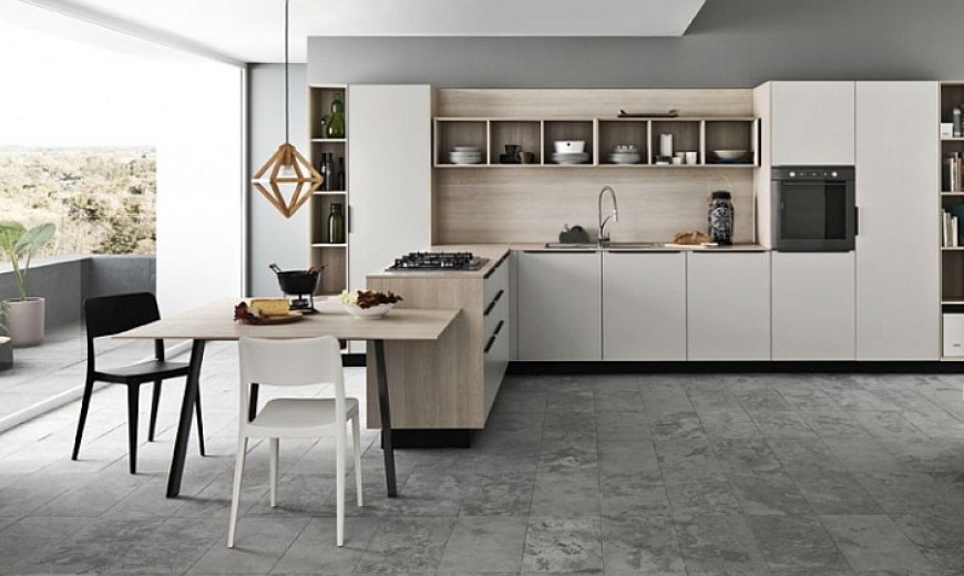 11 Inspired Contemporary Kitchens with Compositional Freedom