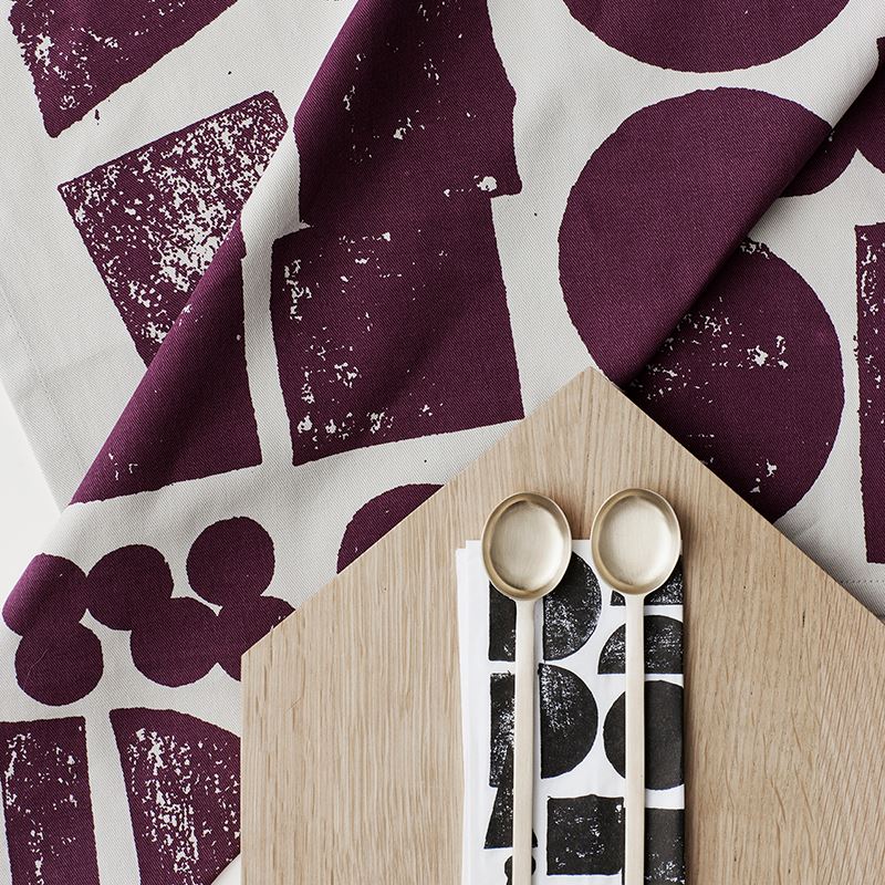 Stamp Tea Towels from Ferm Living