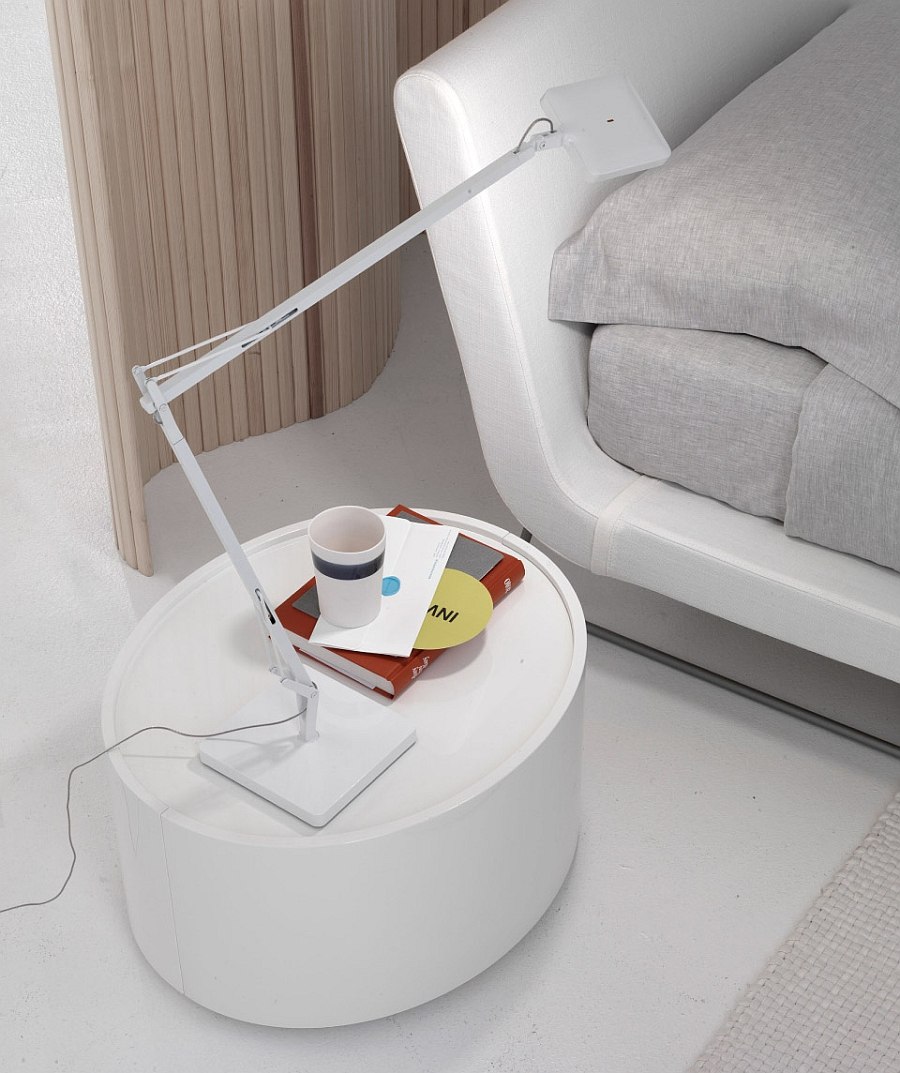 Stylish Andy bedside storage unit for the low slung bed