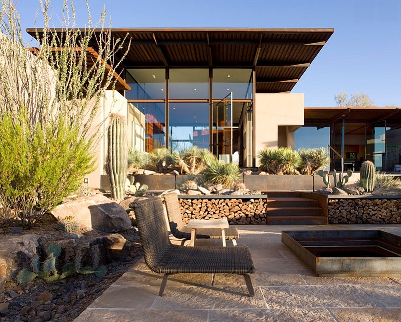 Take the firewood outdoors in the warmer months [Design: The Construction Zone]