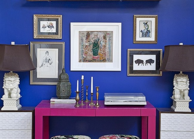 10 Eclectic Home Office Ideas In Cheerful Blue Decoist