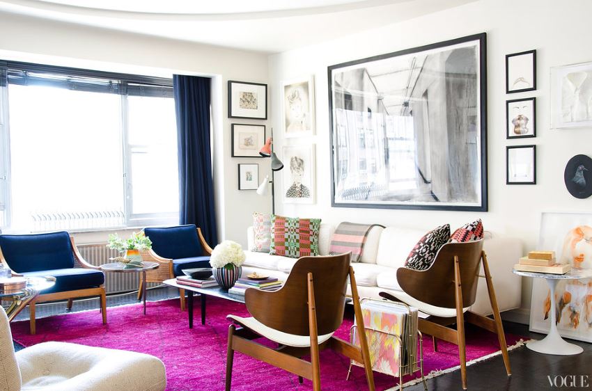 10 Rooms With Overdyed Rugs