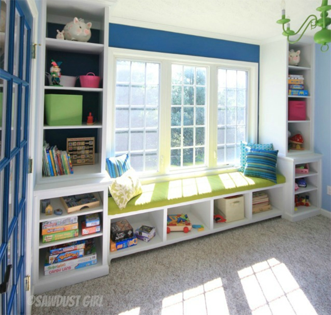 Maximize Storage With Smart Design, Billy Bookcase Window Seat
