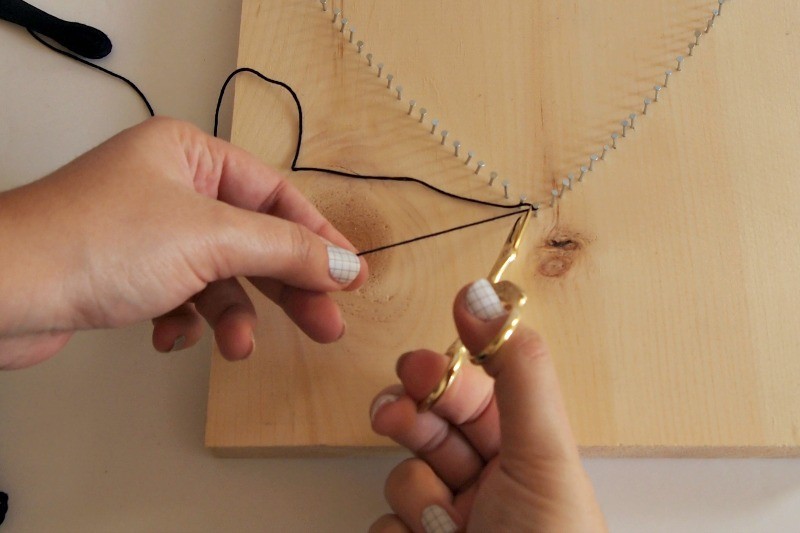 DIY Heart String Art Project For Home