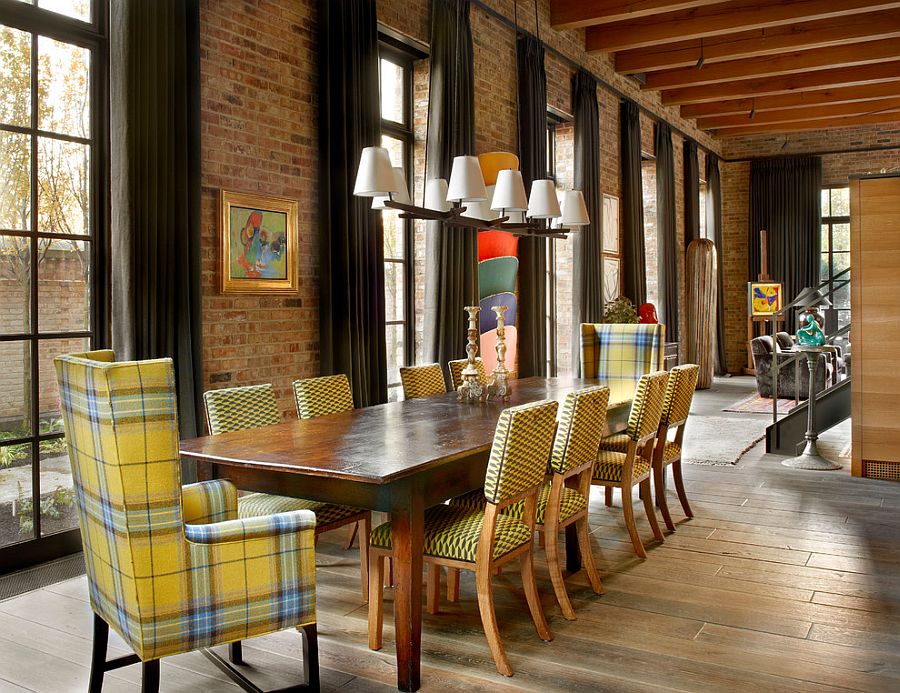 Industrial Dining Room, Industrial Style Dining Room Table And Chairs