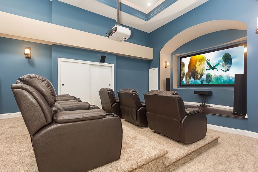 Add some color to your gorgeous home theater