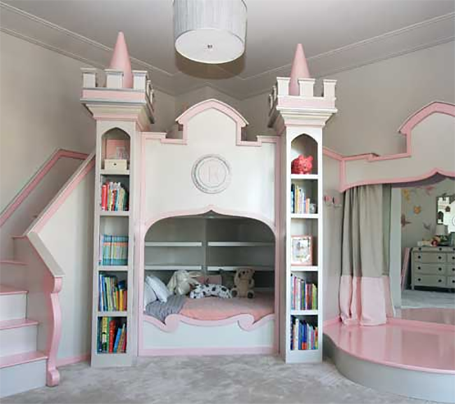 Ballerina Bed with Stage