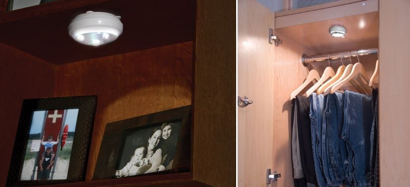 best battery lights for closets