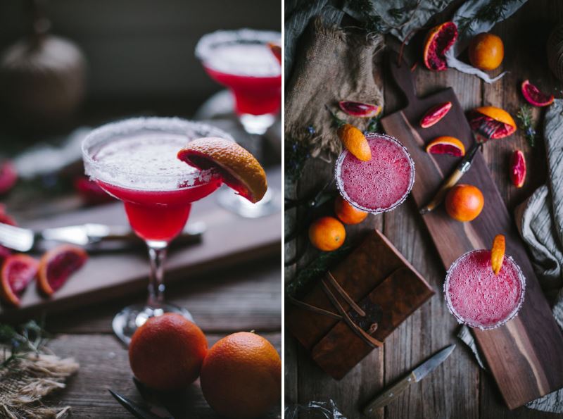 Blood orange margaritas from Design Love Fest