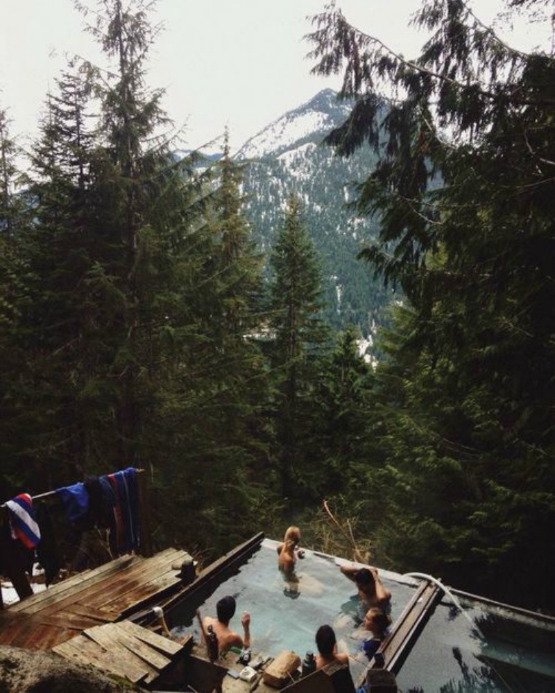 Boho Hot Tub