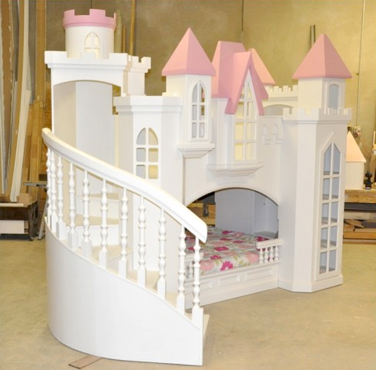 Unique Fairytale Bunk Beds for Simple Design