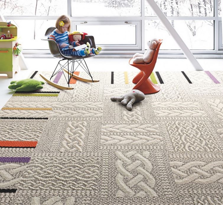 Carpet tiles from Flor