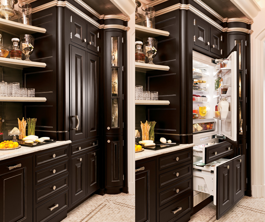 Hidden Fridge Cabinets - Full Height Cabinets Devol ...