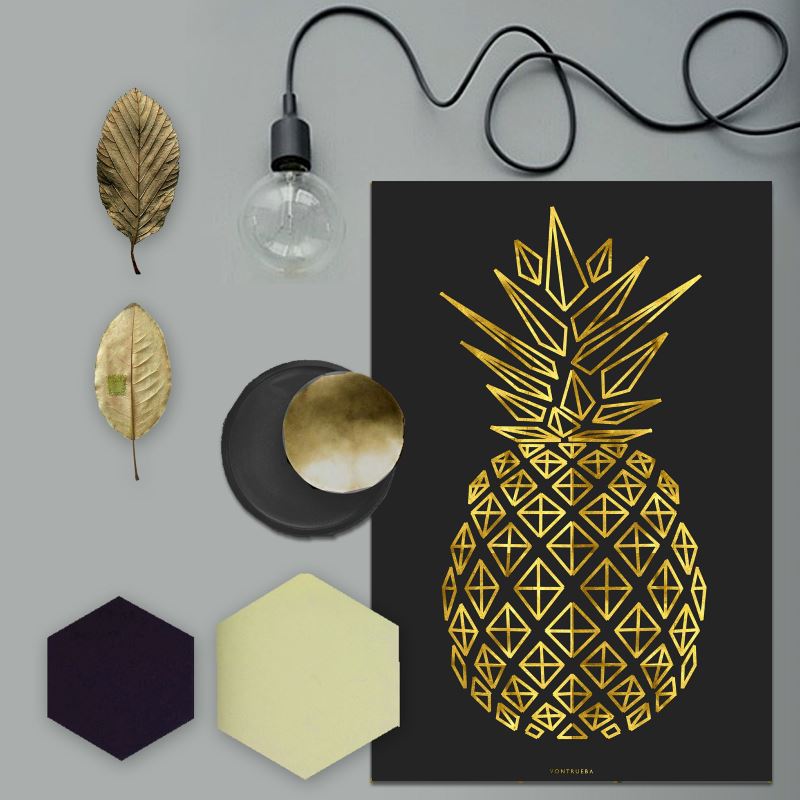 Golden Pineapple by VonTrueba