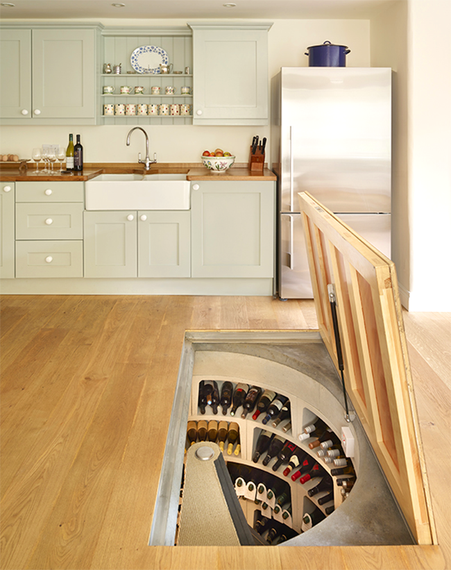 8 Strangely Satisfying Hidden Kitchen Compartments