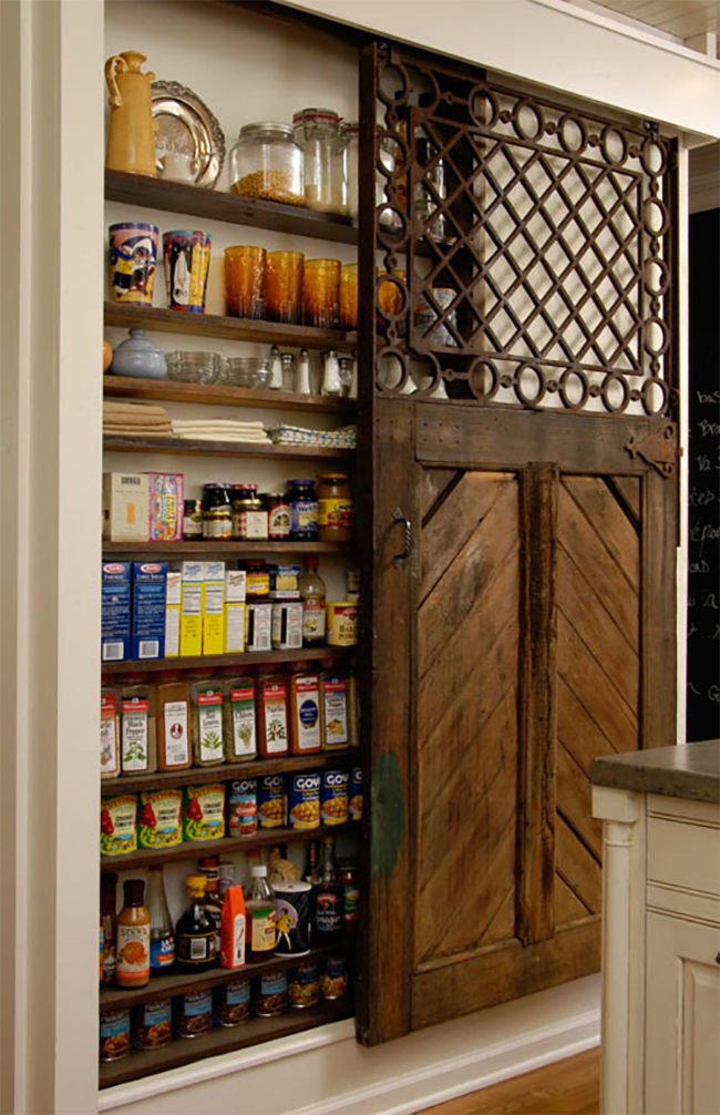 8 Pretty Pantry Door Ideas That Showcase Your Storeroom as a Star