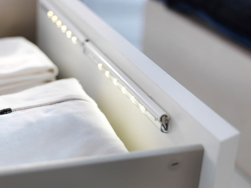 IKEA drawer lighting