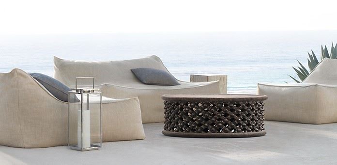 Ibiza lounge seating from Restoration Hardware