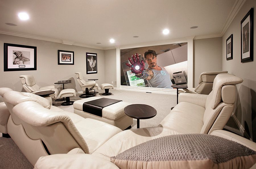 10 Awesome Basement Home Theater Ideas