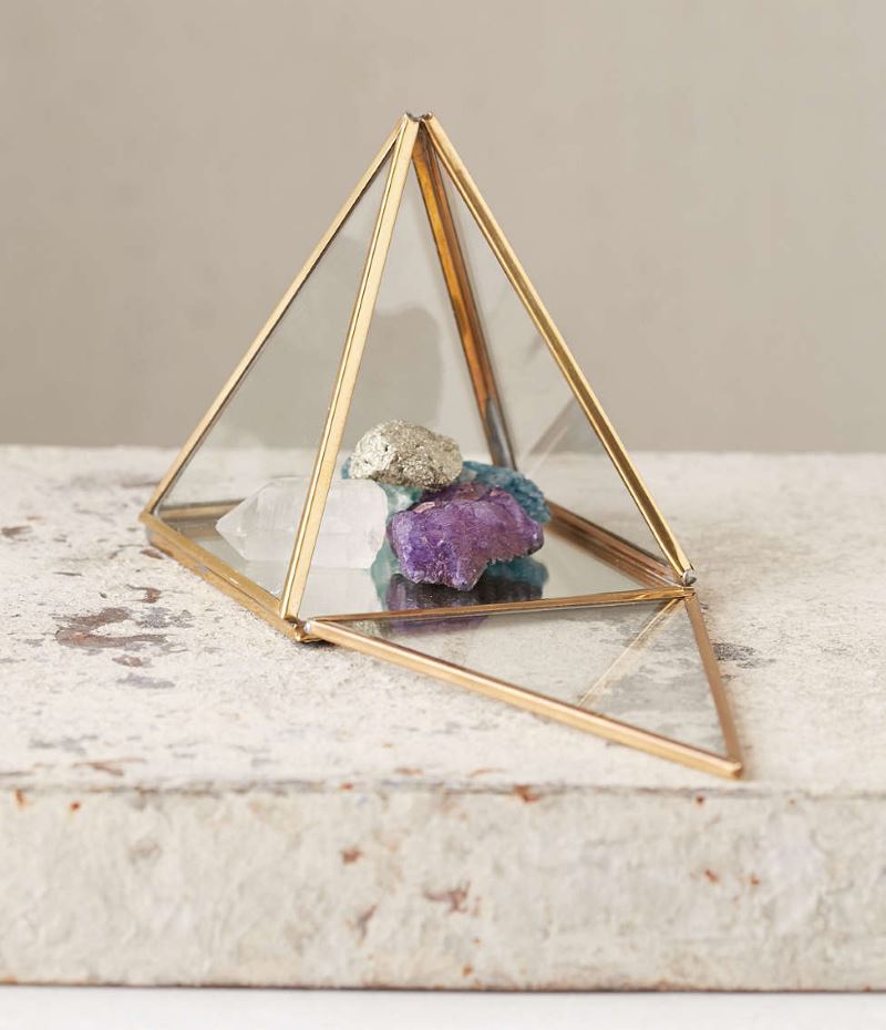 Pyramid display box from Urban Outfitters