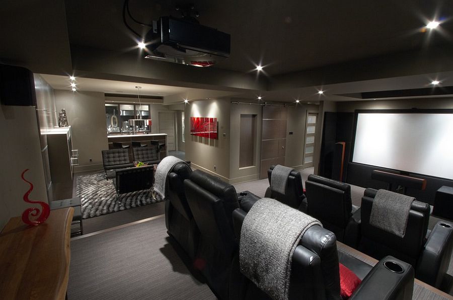 home theatre design ideas basementimage