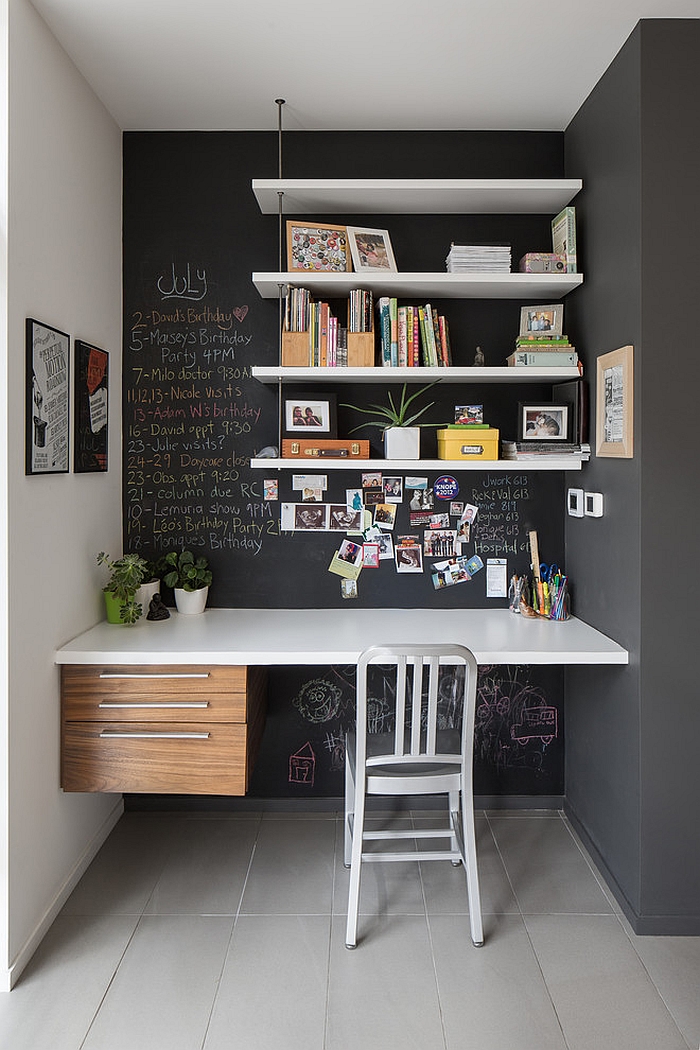 20 Chalkboard Paint Ideas to Transform Your Home Office