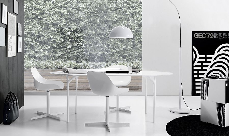 Smart table works equally well in both dining rooms and home offices