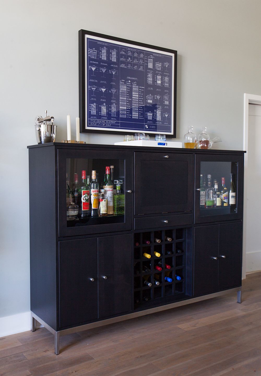 Smart way to create a simple home bar