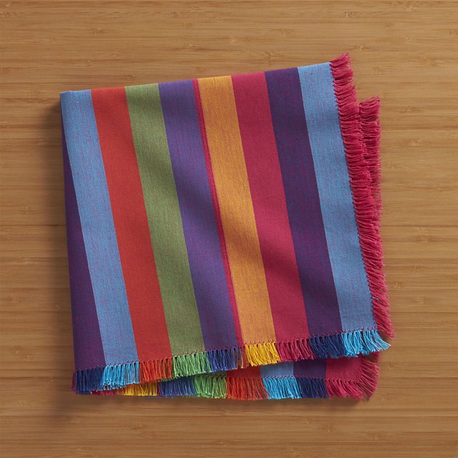 Striped napkins from CB2