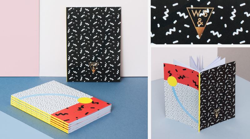 Super Confetti notebooks from Write Sketch &