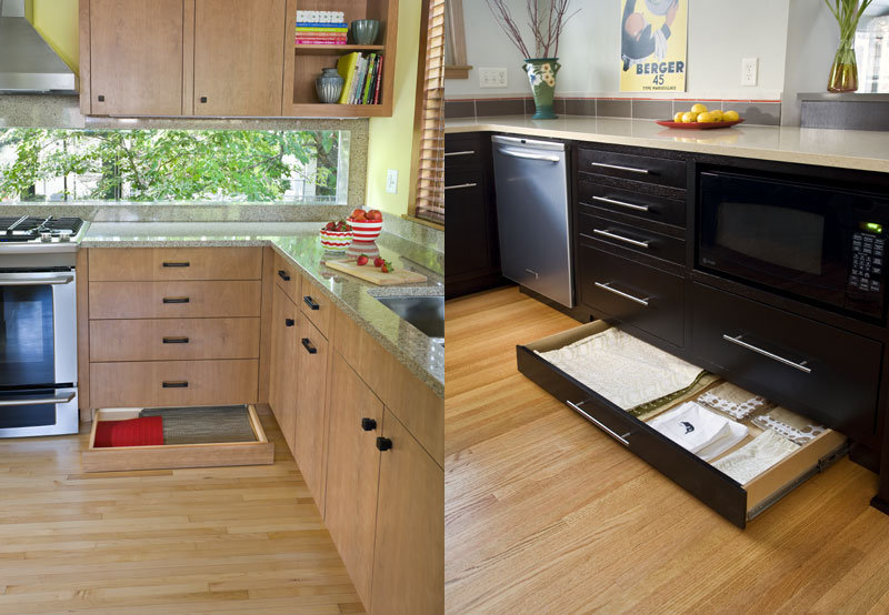 8 Strangely Satisfying Hidden Kitchen Compartments
