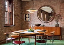 Vintage-funiture-and-a-brick-wall-backdrop-shape-the-unique-dining-space-217x155