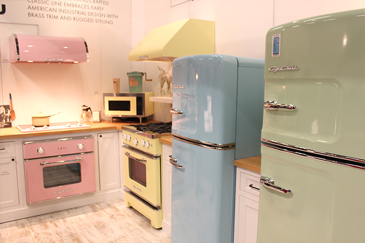 Architectural Digest Home Design Show 2015 Pastel Kitchen Big Chill