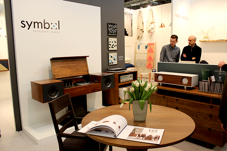 Architectural Digest Home Design Show 2015 Symbol Audio Integrated Furniture