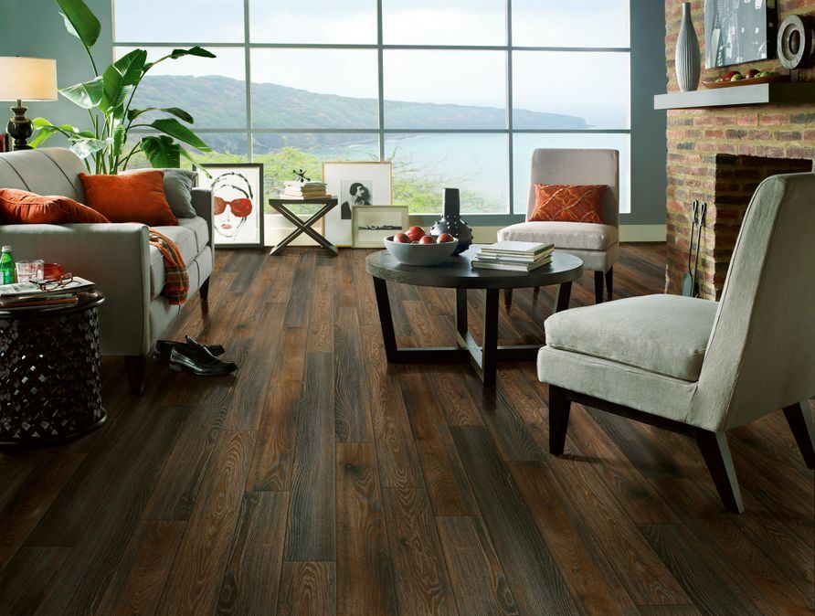 Armstrong laminate flooring in Coastal Trail