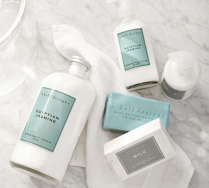 Bath products from Pottery Barn