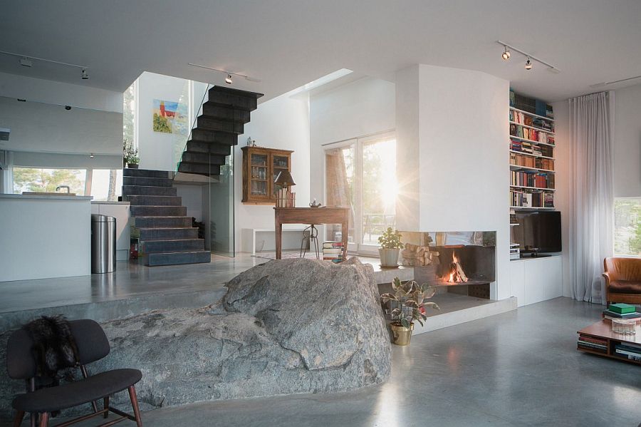 Beautiful Swedish home combines the natural with the modern