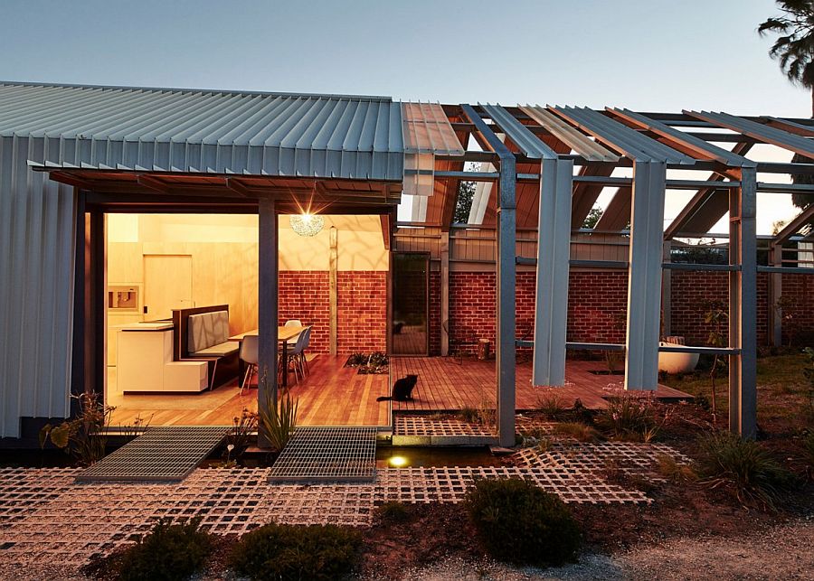 Brilliant Aussie home with an unfinished, inside-out look