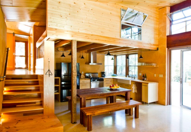 Chalk Hill Cabin Interior