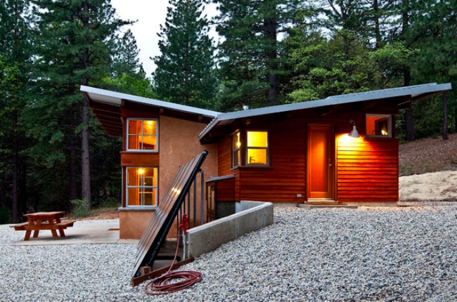 Chalk Hill Cabin Rear