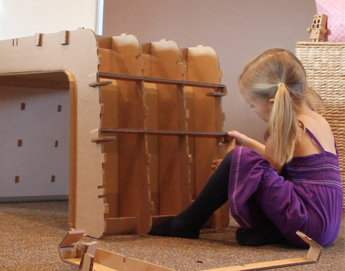 Child Assembling Imagination Desk