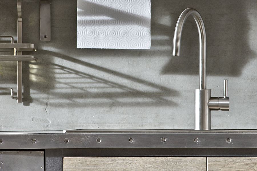 Closer look at the details of the 1956 kitchen from Marchi